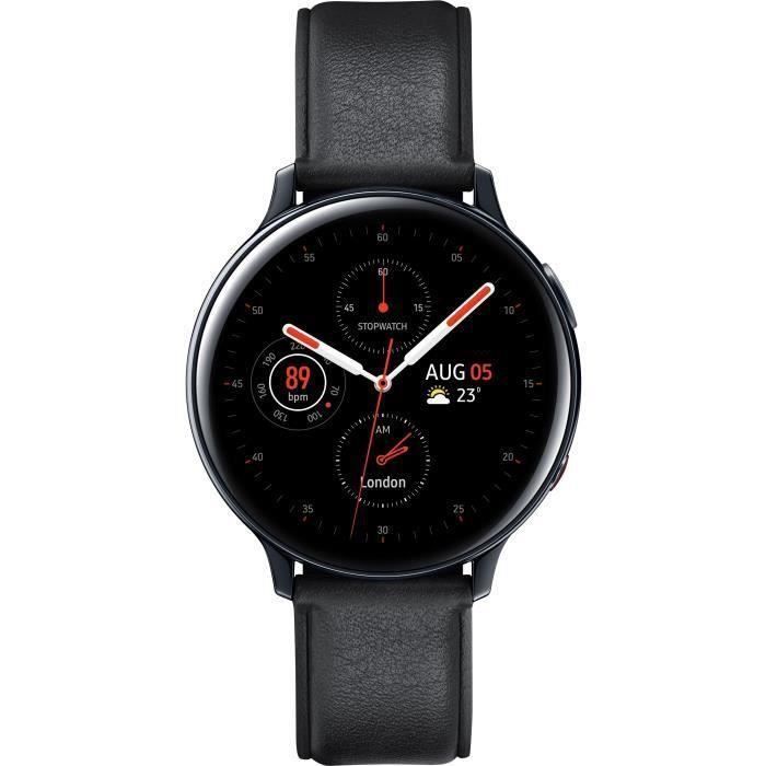 Samsung Galaxy Watch Active 2 44mm Acier 4G, Noir - État correct Samsung sur Cdiscount Seconde Vie